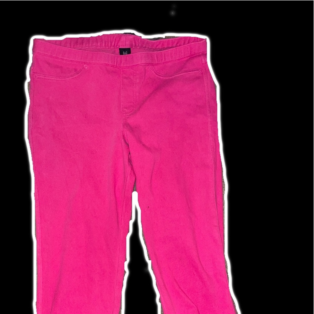 Pink jeggings